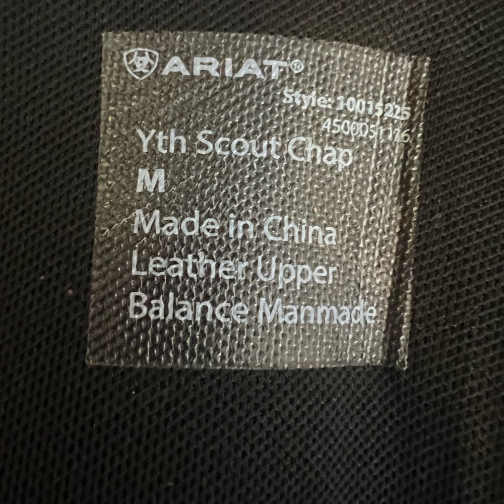 Ariat Kids Half Chaps - Picture 3 of 3